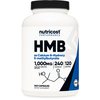 Nutricost HMB (Beta-Hydroxy Beta-Methylbutyrate) 1000mg (240 Capsules) - 500mg Per Capsule, 120 Servings - Gluten Free and Non-GMO