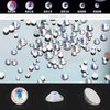 4880Pcs AB Nail Rhinestones Set, Round Beads Flatback Glass Gems Stones, Multi Shapes Rhinestones Nail Art 3D Crystals for Nail DIY Crafts Clothes Shoes Jewelry