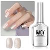 GAOY Pearl Gel Nail Polish, 16ml Pink Shimmer Mermaid Gel Polish, Soak Off UV Gel for Nail Art DIY at Home, Spring Sakura