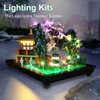 DALDED LED Lighting Kit for Lego Icons Tranquil Garden, LED Light Compatible with Lego 10315 Building Block Models (Remote Control Version)