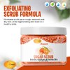 SPA REDI – Sugar Body Scrub, Mandarin, 16 Oz, Exfoliating, Moisturizing, Hydrating and Nourishing, Glow, Polish, Smooth and Fresh Skin - Body Exfoliator