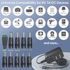 9V Power Supply AC Adapter DC 9V Power Cord Universal Power Adapter 9V Charger with 10 Interchangeable Jacks Compatible with 1000mA 900mA 800mA 700mA 600mA 500mA 400mA 300mA 200mA 100mA Electronics