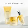 OHUI Miracle Toning Dual Sided Toner Pads | Exfoliating, Soothing, Moisturizing, Smoothing | Glowing Skin, Dullness | Hyaluronic Acid, Vitamin C, AHA, PHA, Niacinamide, Panthenol, Glycerin | K-Beauty