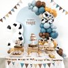 60pcs Cow Print Balloons, Latex Cow Balloons for Farm Cowboy Cowgirl Rodeo Western Baby Shower Birthday Party Decorations