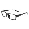 EyeYee Reading Glasses +4.25 Black- Rectangle Full Rim Anti Reflective Mens Womens Eyeglasses Readers Comfortable Stylish Glasses