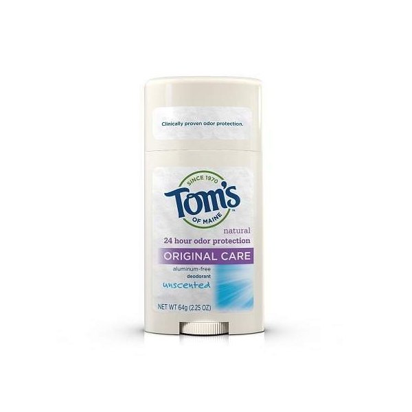 Tom's of Maine Original Care Natural Deodorant Stick Unscented