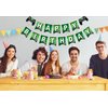 Happy Birthday Banner Green Game Controller Video Game Theme Birthday Party Supplies for Boy Girl Birthday Party Decoration