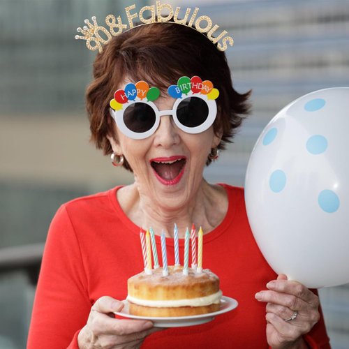 Atoden 90 and Fabulous Birthday Headbands for Women Gold Tiara 90th Birthday Decorations 90 Year Old Gifts Hair Accessories