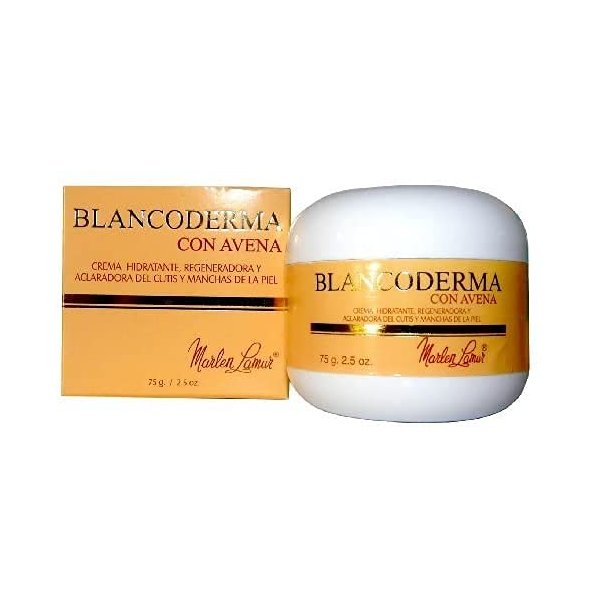 BlancoDerma Avena Face Cream 75g - Natural Skin Whitening Moisturizer for Combination Skin