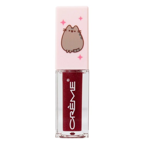 The Crème Shop X PUSHEEN Candy Glaze Lip Oil | Infused with Jojoba Oil for Deep Moisture | Limited Edition, Made in Korea | Cruelty-Free (BERRY BEST)