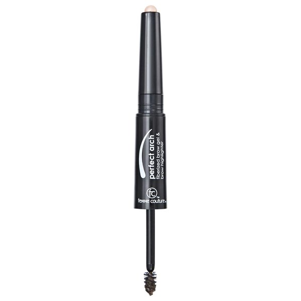 Femme Couture Perfect Arch Fiberized Medium/Dark Brow Gel & Highlighter Dark