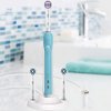 seplouis Electric Toothbrush Holder with 1 Charging Stand Slot and 2 Toothbrush Head Stands + 4 PCS Toothbrush Head Covers for Oral B