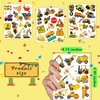 Construction Tattoos Temporary For Kids Decorations Birthday Holiday Christmas Gift Party Favors Supplies Decor Kids Adult Engineer Truck Excavator Construction Vehicle Crane Lovely Supplies