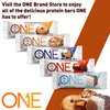 ONE Protein Bars, Birthday Cake, Gluten Free Protein Bars with 20g Protein and only 1g Sugar, Guilt-Free Snacking for High Protein Diets, 2.12 Oz, 12 Count