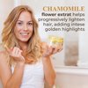 Intea Hair Mask for Blonde, Dyed or Rinsed Hair - 8.3 oz - Restores Damaged Highlights - Paraben and Ammonia Free - With Chamomile Extract