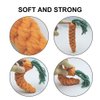 Andiker Dog Chewing Toys - 3PCS Cotton Rope Puppy Teething Cleaning and Training Durable Dog Plush Toys Lion&Carrot&Duck Toy for Boredom and Interactive Biting Rope Dog Chew Toys (Lion&Carrot&Duck)