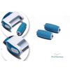 Own Harmony Extra Coarse 3 Refill Rollers Best Fit for Electric Callus Remover CR900 - Foot Care for Healthy Feet - Pedicure File Tools - Replacement 3 Pack Extra Coarse (Blue)