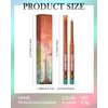 Metallic Multichrome Eyeliner Pencil, Purple Glitter Gel Eye Liner Pencils, Waterproof Smudge-proof Longwear, Multi-Use Sharpenable Colored Eyeliner Shimmer Eyeshadow Makeup Pen, Delineador De Ojos-02