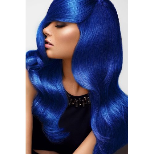 Gracefully Hair Extensions, 100% Human Remy Tape-In Hair Extensions - #28 Intensive Blue, 16 Inch, 20 Pieces per Unit