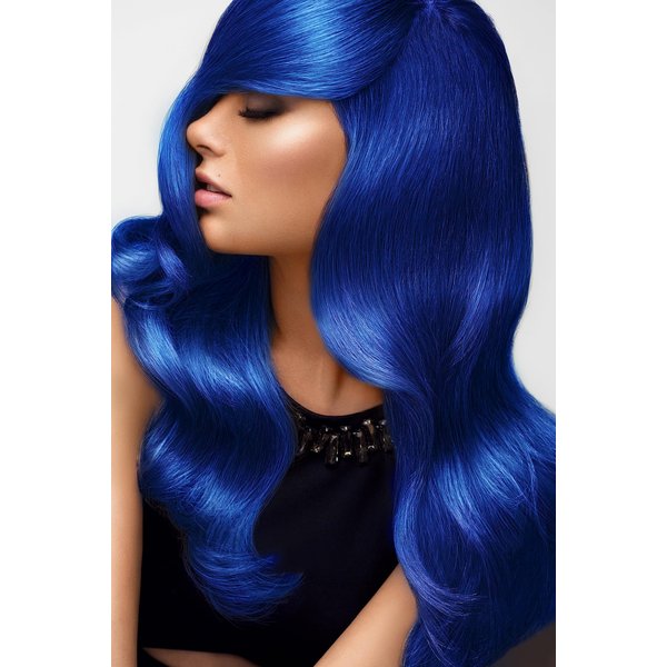 Gracefully Hair Extensions, 100% Human Remy Tape-In Hair Extensions - #28 Intensive Blue, 16 Inch, 20 Pieces per Unit