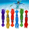 Haktoys Underwater Pool Diving Toy Set for Kids, Practice Diving and Swimming, Multicolor Sinking Squids and Jellyfish (Set of 12 Pieces)
