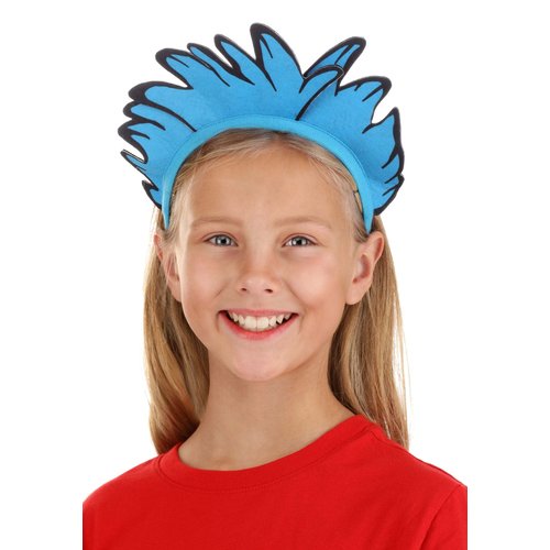 Dr. Seuss Thing Costume Headband Standard Blue