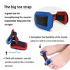 DRAMEDIC Bunion Corrector Splint Cushions Orthopedic Toe Separator Support Splint Turf Brace Spacer Straightener Protector Socks Relief Pain Treatment Elastic Hammer Toe Aid Alignment Insole