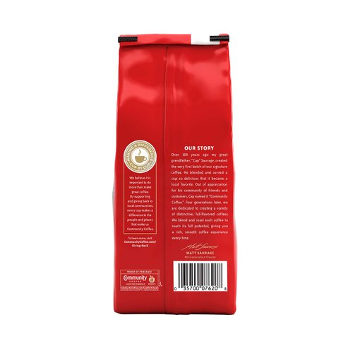 Community Coffee French Roast Ground Coffee, Extra Dark Roast, 32 Ounce (Pack of 1)