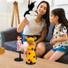 Toyvian 2 Pcs Doll Stands Adjustable Doll Support Black Action Figure Display Holder Doll Organizers Brackets Doll Display Holders for Dolls Accessories Home Shop, 14-20cm