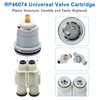 RP46074 Shower Valve Cartridge Assembly Compatible for Delta Shower and Tub 13/14 Series Faucet, Single-handle Delta Universal Valve Cartridge, Replacement for Delta Shower Cartridge.