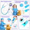 IVENRXIU Doctor Kit for Kids,15 Pcs Kids Doctor Kit for Toddlers 3-5, Kids Doctors Play Set with Medical Bag, Real Kids Stethoscope, Pretend Play Toys for Boys Girls Halloween Christmas Birthday Gifts