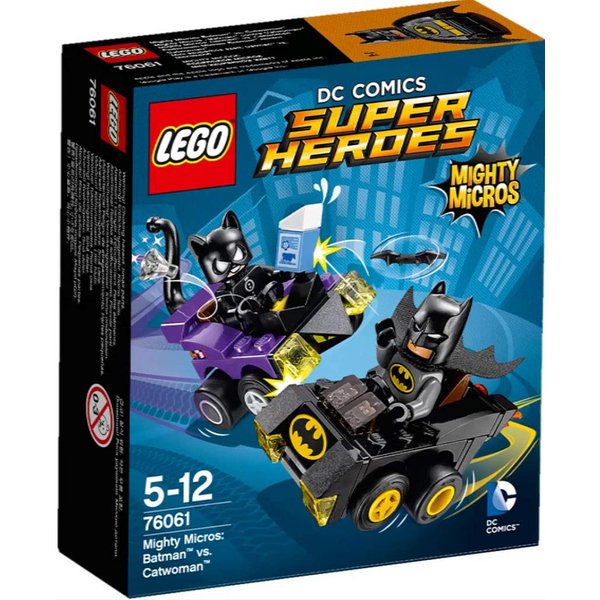 LEGO Super Heroes Mighty Micros: Batman vs Catwoman 76061 Building Kit (79 Piece)