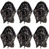 Hedume 6 Pack Waterproof Salon Cape, Professional Hair Salon Cutting Cape, Hairdressing Cape for Hair Cutting, Dyeing, Perming, Hair Mask, Hair Care