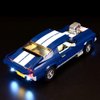 BRIKSMAX Led Lighting Kit for Ford Mustang-Compatible with Lego 10265 Building Blocks Model- Not Include The Lego Set