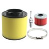 AUTOKAY Air Filter Tune Up Kit Fits for Honda Recon 250 TRX250EX TRX250X Sportrax 17254-HM8-000