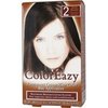 ColorEazy Permanent Cream Hair Color 2 Dark Brown - 3.47 oz,(De La Ritz)