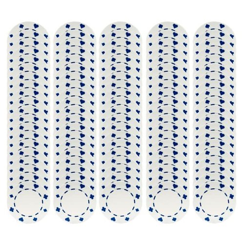 Trademark Games Poker Chips ? 100-Piece Set of 11.5-gram Blackjack Chips with Suited Design ? Made of Composite Resin for Texas Holdem (White)