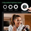 Angetube 1080p Webcam with Ring Light for Streaming: USB 60FPS Web Camera with Microphone-HDR-Enabled-HD Auto Light Correction Web Cam with Adjustable FOV, for Teams, Zoom, PC/Laptop/Mac/Desktop