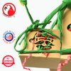 Bonka Bird Toys 2985 Natural Christmas Box Medium Parrot Cage Toy, Cockatiel, Conure, Ringneck, and Similar Breeds