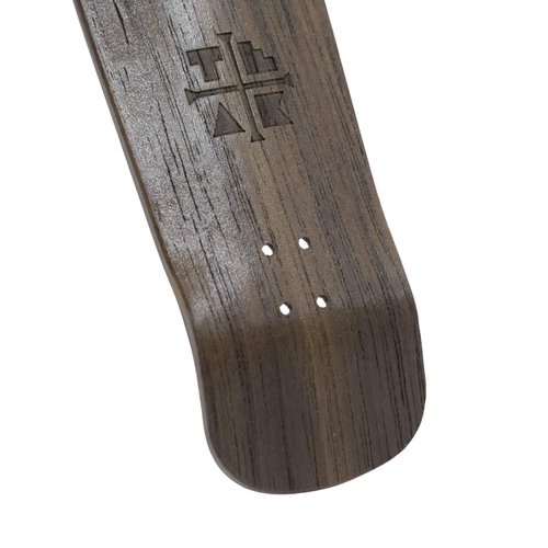 Wooden Fingerboard Carlsbad Cruiser Deck, The Swanson - 34mm x 100mm - Handmade, Pro Shape & Size - Five Plies Wood Veneer - Includes Prolific Foam Tape - Teak Tuning