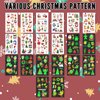 216 Styles Christmas Party Favors, 20 Sheets Christmas Decoration Christmas Luminous Tattoos Temporary, Glitter Tattoos Christmas Treats Christmas Party Favors Stocking Stuffers for Kids, Teenage Girl