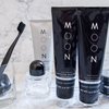 MOON Stain Removal Whitening Toothpaste, Fluoride-Free, Lunar Peppermint Flavor for Fresh Breath, for Adults 4.2 oz