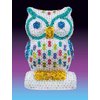 Sequin Art 3D, Owl, Sparkling Arts and Crafts 3D Art Kit; Creative Crafts for Adults and Kids