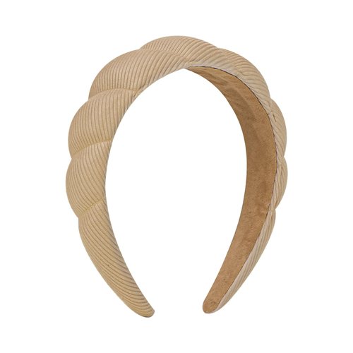 Ondder Light Brown Makeup Headband Spa Headband for Washing Face Sponge Face Wash Headband Cute Skin Care Headbands Hair Band Puffy Skincare Facial Make Up Hair Headband Head Bands for Women Girls