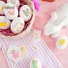 AOBKIAT Easter Stickers Tattoos,36 Glitter Styles Temporary Waterproof Sticker,Easter Party Favors Gifts,Easter Egg Basket Goodie Bags Stuffers Fillers,Birthday Party Supplies