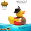 Yarto Famous & Historical Rubber Duck Bath Toys | Educational | Child Safe | Tested for Ages 0+ | Collectable | Party Favors | Cake Toppers (Bucanner)
