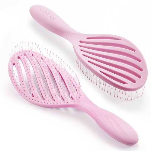 MR.GREEN Hollow Out Hair Brush Scalp Massage Combs Hair Styling Detangler Fast Blow Drying Detang...