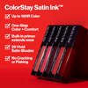 REVLON ColorStay Satin Ink Crown Jewels Liquid Lipstick, Longlasting & Waterproof Lipcolor, Moisturizing Creamy Formula Infused with Black Currant Seed Oil, 036 Royal Amethyst, 0.17 fl oz.