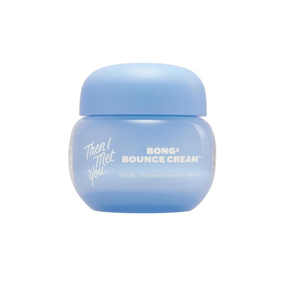 Then I Met You Bong² Bounce Cream, Lightweight Gel Cream Barrier Moisturizer with Hallabong Extract, Omega-3 Fatty Acids, Squalane, and Ceramides, Cruelty-Free, Hydration for Oily Skin, 1.69 fl oz