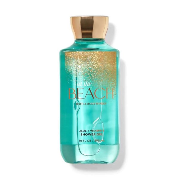 Bath & Body Works Signature Collection Shower Gel For Women 10 Fl Oz (At The Beach)